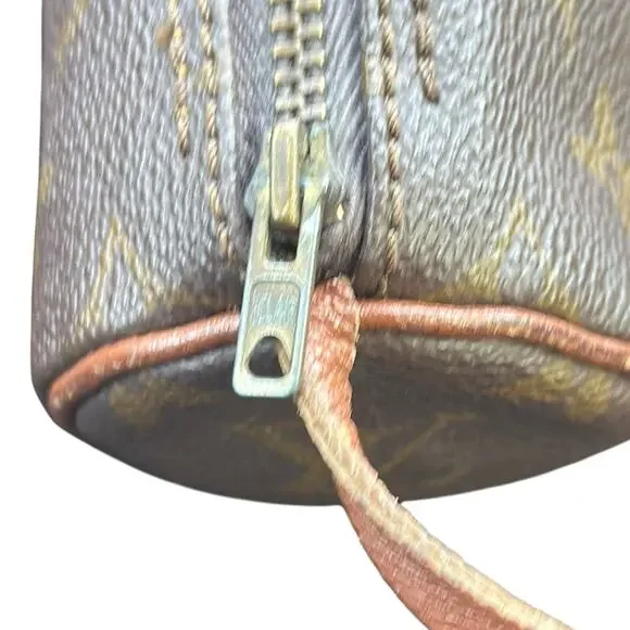 Louis Vuitton Brown Mini Papillon with Strap - Picture 3 of 11